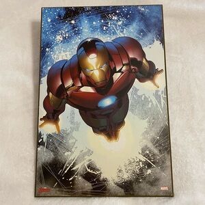 Marvel Avengers Iron Man Wall Decor Wooden Picture